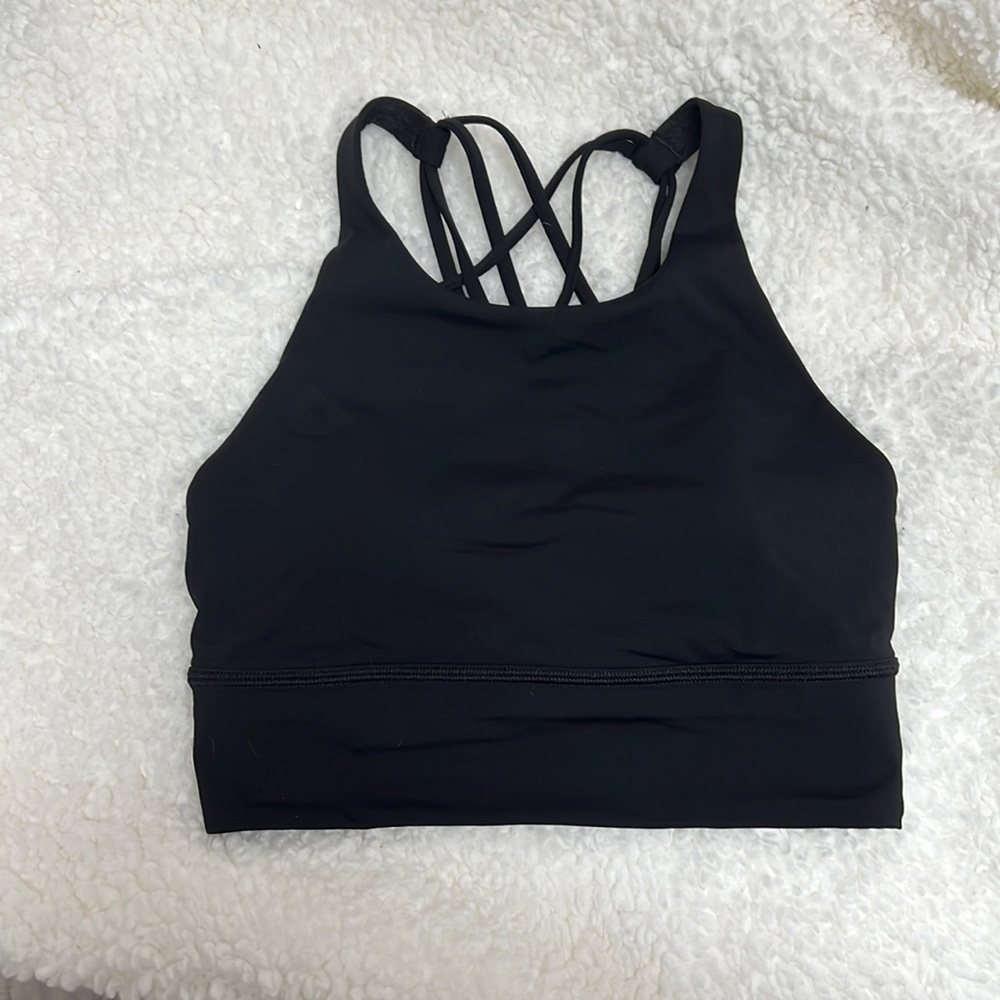 Lululemon Free To Be- High Neck- Longline Bra